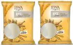 JIWA healthy by nature Organic Organic Rice Flour Make Tasty Idlis and Dumplings 1 kg x pack of 2