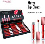 Pinkline Multicolor Cream Lipsticks Matte Finish Long Lasting Lipstick, 3.8 G (Set Of 24)