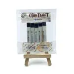 CRAFT WAFT Turmeric Test Paper Strips for alkaline substances Set of 100 Strips Pack of 5 Booklet 20 Strips Each