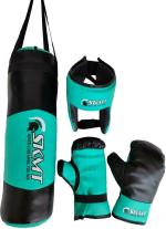 Skmt Kids Boxing Kit - Punching Bag, Gloves, Headgear (Pack Of 3)