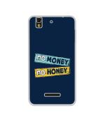 Casotec No Money No Honey Design Printed Silicon Soft TPU Back Case Cover for Yu Yureka