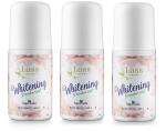 Lass Naturals Whitening Roll-on Deodorant 50 ml (Pack of 3)