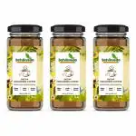 Satvikveda Decaf Fenugreek Coffee 100 gm (Pack of 3) | Traditional Caffeine free Coffee Substitute | Decaffeinated Instant Ground Powder Jar | Roasted and Caffeine free Health Drink Good for Digestion