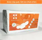 Nucleya Retail Anion chip Sanitary Pads XXL (Pack of 50 - 280 mm) Whole night protection Japan SAP