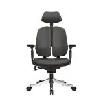 The Office Room Aeron PU Back Chairs Adjustable PU Back Frame with Imported Fabric 3 Position Locking Mechanism Gaming Chair Boss Chair Director Chair
