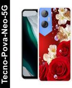 PAEDICON Back Cover for Tecno Pova Neo 5G (Multicolor, Grip Case, Silicon)