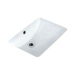 JAQUAR CONTINENTAL Series Under Counter WASH BASIN (White) | 485x370x205mm, Rectangle | Ceramic Basin/Sink for Bathroom, Living Room | NOT Table / Counter Top | CNS-WHT-701