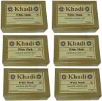 Khadi Herbal White Musk Soap, 125 Gm Each (Pack Of 6)