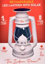 LED Solar Lantern with Free Smart Sensor Night Lamp