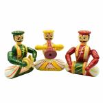 pujaNpujari Channapatna Wooden Handicrafted Band Set Toys for Kids