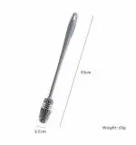 SARVAM CART Bottle Cleaning Brush Silicone Long Handle for Baby Bottle, Water Bottle, Containers, Vase and Glass, Bottle Cleaner for Home and Kitchen Accessories