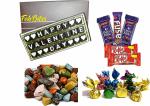 Fabbites Happy Valentine Day Chocolate With Cadbury, Kitkat, Stone And Handmade Chocolate Gift Box Assorted 420 G