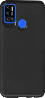 BINTAGE Back Cover for Tecno Spark 6 Air - KE6j (Black, Dual Protection, Pack of: 1)