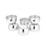 Shri & Sam Majestic Stainless Steel Bowl (6 pcs) 200 ml