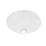 JAQUAR LAGUNA Series Under Counter WASH BASIN (White) | 350x350x160mm, Round | Ceramic Basin/Sink for Bathroom, Living Room | NOT Table/Counter Top | LAS-WHT-91705