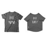 Ruse Black Cotton Basic Crew Neck I'M Finally Going To Be A Big Brother Printed Half Sleeves T-Shirt For Dog And Unisex - Xl (Chihuahuas, Papillons)