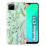 Fashionury Back Cover for Realme C11 (Silicone_Multi-Coloured)