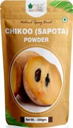 Bliss of Earth 200gm Chikoo (Sapota) Powder Natural Spray Dried for juice, Sake, Smoothies, or making ice cream and cake