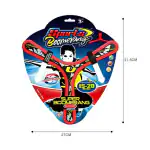 TIME 2 TOYS Boomerang Glow In Dark|Flying Toy Left Handed Boomerang( red color)