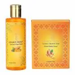 Golden Treez Turmeric Soap (115 gm) and Turmeric Face Wash (210 ml) Combo Soap for Men and Women(Combo Pack Of 2)