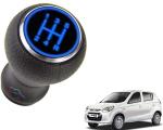 WolkomHome Led Gear Knob Shift with Blue Light Manual Transmission Gear Shifting Knob Black Color for Maruti Suzuki Alto 800