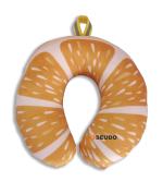 Pseudo New Born Baby Soft Neck Supporting Pillow for Head Shaping Baby (0-18 Month) Blue, Cotton, pack of 1