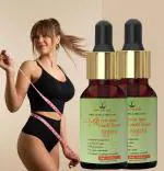 LUCACCI Natural Belly Button Nabhi Oil for Health and Beauty Belly Button Oil Ayurvedic Ramban Multi Benefit Nabhi Oil in Men & Wome 60 ML 2 PCS