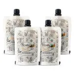 Honey All Day Raw Honey Pouch Natural and Organic - 280 g (70 g _ Pack of 4)