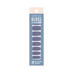 Dashing Diva Matt Sky Gl- Gloss Gel Nail Strips (Pack Of 30)