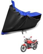 Mockhe Bike Body Cover for Hero Xtreme Sports , Dustproof UV Protection water resistant Custom Fit Cover-(Black-Blue)