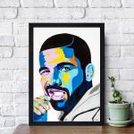 INTEXTURE GALLERY 99 Modern ArtBenny Bing Texture Paper Framed Art Print 19.25 Inches X 13.25 Inches,Perfect for Home Decor, For Living Room, Bed room, Office, Hotel,wall decoration