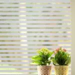 A1 Decor 3D Vinyl Self Adhesive Glass Window Sticker for Forsted Privacy Glass Film Decorative Window Film Glass Sticker Home/Office Glass/ Bathroom/ Living Room-LFF* (12x96 Inchs)