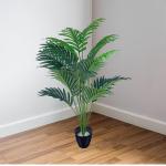 HerbalPrash Artificial Plants for Home Decor Big Size with Pot Item Living Room Large Plastic Palm Tree Fake Plant Leaves Balcony Office Bamboo Decoration Decorative Decors-75 cm, 18 Leaves (Plam)