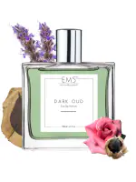 EM5 Dark Oud Perfume | 50 ml | Men's Eau de Parfum (EDP) | Strong and Long Lasting Spray | Rose Oud Patchouli Fragrance | Luxury Perfume Spray for Him