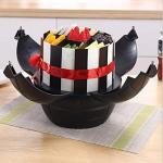 Niyanta Black Suprise Cake Box Round Shaped Mold Ballshell Surprise Stand Mould Creative