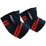 Kobo Power Lifting Elbow Wrap, Elbow Support for Weightlifting Body Building 40 Inches (Pair)