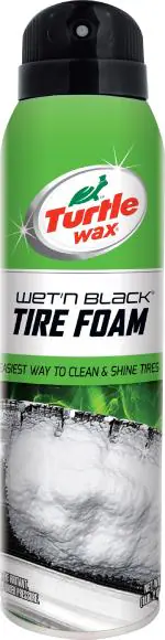 Turtle Wax Wet 'N Black Tire Foam