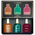 La'french Luxury Perfume Gift Set for Men & Women 3x30 ML Hang Out Date Out & Look Out Perfume for Men & women | Long Lasting fragrance | Perfume for Men & Women | 90ml