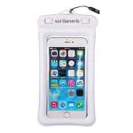 SUI GENERIS Universal Waterproof Mobile Pouch Cover for All Mobiles Oneplus, Samsung, Vivo, Oppo, Xiaomi, Realme & iPhone 15 14 13 12 11 Pro Max/Plus XS Max XR X 8 7 6S Case Upto 7 Inch White