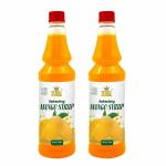MR. KOOL Premium Refreshing Mango Syrup(Sharbat) Summer Special 750Ml X 2.Pack Of 2 .