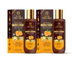 Khadi Organique Vitamin C Face Wash for Glowing Skin & Reduces Wrinkles (Pack of 2) - 200 ml