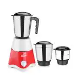 Silverhome STAR 550 Mixer Grinder 3Jars, (White&Red) (NEW LAUNCH)