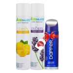 AIRMARK Long Lasting Air Fresheners for Home, Office, Cars & Toilets - Aer Spray -Air Freshener Spray - Room Freshener (Pack of 2, 125ml each)