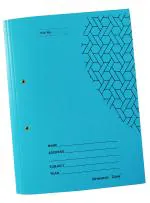 Shining Zon Cobra Clip Spring File Card Board File Folder for Documents Files for certificates and documents (Pack Of 18 Blue)