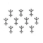 Comet Busters Traditional Black Bindi (BIN438) Pack of 1