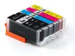 TRENDVISION PG-750XL & CL-751XL, 5 Multicolor Ink Cartridge Combo for Printers PIXMA iP7270, mg5470, 5570, IX6770, 6870, 6370, 6470, 7170, iP 8770. MX 927