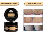 Rabenda Anti Stretch Scar removal Cream Natural Stretch Marks Cream (50 gm) (Pack of 2)
