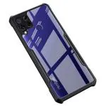 COBERTA Back Cover for Realme C15 Back Cover Case - Black Transparent