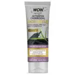 WOW Skin Science Activated Charcoal Face Scrub - No Parabens & Mineral Oil - 100mL