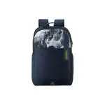 American Tourister Laptop Backpack For Men Women | SPIN Polyester Backpack | Backpack For Office College School, 29 Liters, Navy Blue